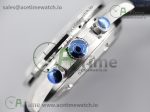 Speedmaster SS Blue Snoopy OSF 1:1 Best Edition White Dial on Blue Leather Strap Manual Winding Chrono Movement - Image 7