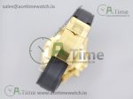 Daytona 116518 EWF 1:1 Best Edition Black Dial Diamonds Markers on Black Leather Strap(Free XS Strap) - Image 8