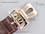 Nautilus 5711/1R PPF 1:1 Best Edition Brown Textured Dial on Brown Leather Strap 324CS (Free box) - Image 9