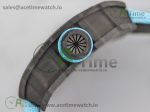 RM035-02 KVF Best Edition Skeleton Dial Red on Blue Leather Strap MIYOTA8215 V3 - Image 7