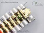 DateJust 31 Ladies 278273 TWF Gold Wrapped 904L Steel White Dial Diamonds Markers on Jubilee Bracelet - Image 9