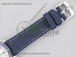 Speedmaster SS Blue Snoopy OSF 1:1 Best Edition White Dial on Blue Leather Strap Manual Winding Chrono Movement - Image 10
