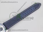 Speedmaster SS Blue Snoopy OSF 1:1 Best Edition White Dial on Blue Leather Strap Manual Winding Chrono Movement - Image 11