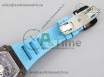 RM035-02 KVF Best Edition Skeleton Dial Blue on Blue Rubber Strap MIYOTA8215 V3 - Image 12