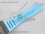 RM035-02 KVF Best Edition Skeleton Dial Blue on Blue Rubber Strap MIYOTA8215 V3 - Image 13