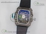 RM035-02 KVF Best Edition Skeleton Dial Red on Blue Leather Strap MIYOTA8215 V3 - Image 14