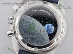 Speedmaster SS Blue Snoopy OSF 1:1 Best Edition White Dial on Blue Leather Strap Manual Winding Chrono Movement - Image 16