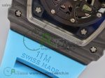 RM035-02 KVF Best Edition Skeleton Dial Blue on Blue Rubber Strap MIYOTA8215 V3 - Image 21