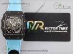 RM035-02 KVF Best Edition Skeleton Dial Red on Blue Leather Strap MIYOTA8215 V3 - Image 20