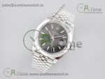 DateJust 41 126300 904L SS GMF 1:1 Best Edition Gray Dial on Oyster Bracelet VS3235