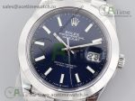 DateJust 41 126300 904L SS VSF 1:1 Best Edition Blue Dial on Oyster Bracelet VS3235 - Image 2