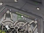RM035-02 KVF Best Edition Skeleton Dial Black on Black Rubber Strap MIYOTA8215 V3 - Image 3