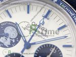 Speedmaster SS Blue Snoopy OSF 1:1 Best Edition White Dial on Blue Leather Strap Manual Winding Chrono Movement - Image 3