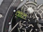 RM035-02 KVF Best Edition Skeleton Dial Blue on Blue Rubber Strap MIYOTA8215 V3 - Image 4