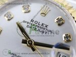 DateJust 31 Ladies 278273 TWF Gold Wrapped 904L Steel White Dial Diamonds Markers on Jubilee Bracelet - Image 3