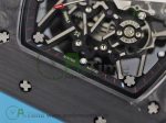 RM035-02 KVF Best Edition Skeleton Dial Blue on Blue Rubber Strap MIYOTA8215 V3 - Image 6