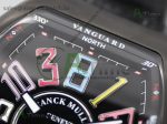 Vanguard V45 DLC ABF 1:1 Best Edition Black Textured Dial on Black Rubber Strap MIYOTA 9015 - Image 3