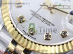 DateJust 31 Ladies 278273 TWF Gold Wrapped 904L Steel White Dial Diamonds Markers on Jubilee Bracelet - Image 5