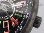 Vanguard V45 DLC ABF 1:1 Best Edition Black Textured Dial on Black Rubber Strap MIYOTA 9015 - Image 4