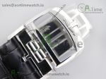 Master Ultra Thin Date 1238420 ZF 1:1 Best Edition White Dial on Black Leather Strap A899/1 - Image 8