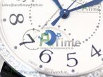 Rendez-Vous Night & Day SS Polished Bezel ZF 1:1 Best Edition White Textured Dial on Blue Leather Strap A898 - Image 5