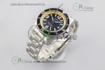 Superocean Automatic 44 TF 1:1 Best Edition Black Dial Black/Yellow Bezel on SS Bracelet A2824 - Image 10