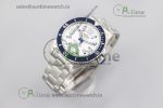 Superocean Automatic 44 TF 1:1 Best Edition White Dial Blue Bezel on SS Bracelet A2824 - Image 10
