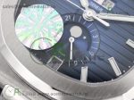 Nautilus 5726 Complicated SS GRF 1:1 Best Edition Blue Textured Dial on Blue Rubber Strap A324 - Image 5