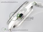 Daytona Newman Sandblasted SS Black/White Dial on SS Bracelet A7750 - Image 8