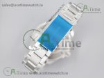 Aquaracer Calibre 5 Blue SS 1:1 Best Edition Textured Dial Ceramic Bezel on SS Bracelet Swiss SW200 - Image 8