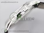 Calatrava 5227 SS 3KF 1:1 Best Edition Black Dial on Black Leather Strap A324 Super Clone V2 - Image 7