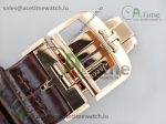 Reverso Tribute 49x29mm Two Face MGF 18K Gold Best Edition 1:1 Brown Leather Strap 854A/2 movement - Image 8