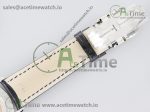 Master Ultra Thin Date 1238420 ZF 1:1 Best Edition White Dial on Black Leather Strap A899/1 - Image 10