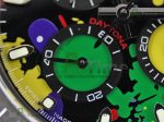 Daytona DIW Carbon JHF Best Edition Black Colorful Dial on Black Leather Strap A4130 - Image 6