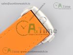 Planet Ocean Professional Orange Bezel 45mm 1:1 OMF Best Edition on Rubber Strap A8500 (Black Balance Wheel) - Image 8