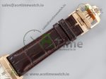 Reverso Tribute 49x29mm Two Face MGF 18K Gold Best Edition 1:1 Brown Leather Strap 854A/2 movement - Image 9