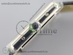 Tank Must 22mm K11F SS White Dial on Black Leather Strap Ronda Quartz - Image 6