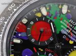 Daytona DIW Carbon JHF Best Edition Black Colorful Dial on Black Leather Strap A4130 - Image 7