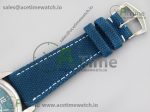 Calatrava 6007A SS 3KF 1:1 Best Edition Blue Dial on Blue Leather Strap A324 Super Clone V2 - Image 10