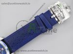 Mille Miglia 168571 SS/RG V7F 1:1 Best Edition Blue Dial on Blue Rubber Strap A7750 - Image 9