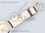 Calatrava 5524G Pilot Travel Time GRF Blue Dial on Black Leather Strap MIYOTA 9015 - Image 12