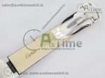 Ballon Bleu 36mm SS v6F 1:1 Best Edition White Textured Dial on Black Leather Strap SEIKO NH05A - Image 10