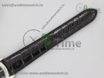 Calatrava 5227 SS 3KF 1:1 Best Edition Black Dial on Black Leather Strap A324 Super Clone V2 - Image 10