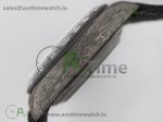 Daytona DIW Carbon JHF Best Edition Black Colorful Dial on Black Leather Strap A4130 - Image 9