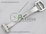 Ronde Solo de Cartier 42mm ZF 1:1 Best Edition White Dial on Black Leather Strap MIYOTA 9015 - Image 14