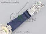 Nautilus 5726 Complicated SS GRF 1:1 Best Edition Blue Textured Dial on Blue Rubber Strap A324 - Image 10