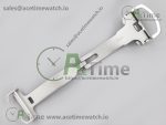 Ronde Solo de Cartier 42mm ZF 1:1 Best Edition White Dial on Black Leather Strap MIYOTA 9015 - Image 15
