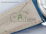 Calatrava 6007A SS 3KF 1:1 Best Edition Blue Dial on Blue Leather Strap A324 Super Clone V2 - Image 14