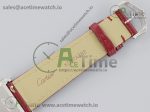 Tank Must 25.5mm K11F SS White Dial on Red Leather Strap Ronda Quartz - Image 11