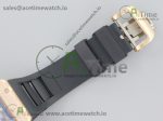 RM035 RG Diamonds Bezel KVF Best Edition Skeleton Dial on Black Rubber Strap MIYOTA8215 - Image 14